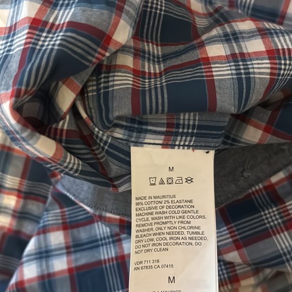 Nautica Mens Classic Fit/Stretch Mens Button Down - M - Picture 4 of 4